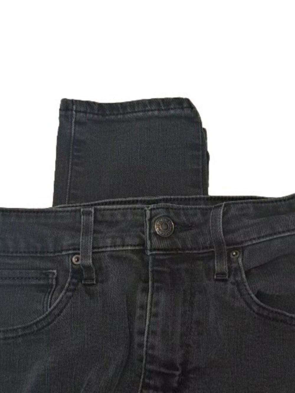 Levis 721 Womens Black Hi-rise Skinny Jeans 28x30 - Picture 2 of 6